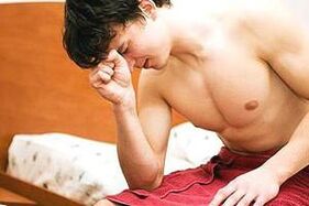 Symptome einer Prostatitis